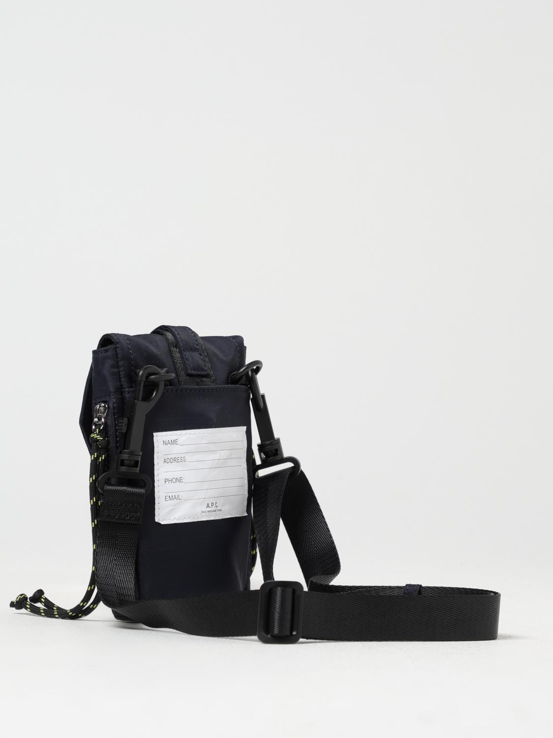 A.P.C. SHOULDER BAG: Bags men A.P.C., Blue - Img 2