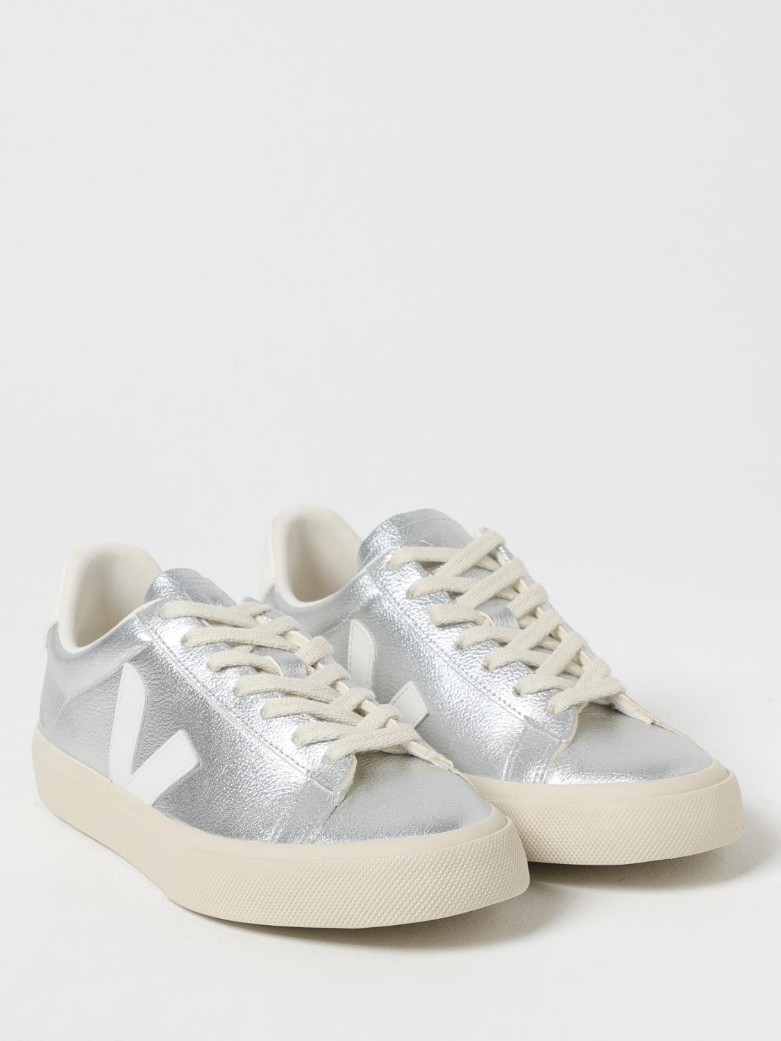 VEJA BASKETS: Baskets femme Veja, Argent - Img 2