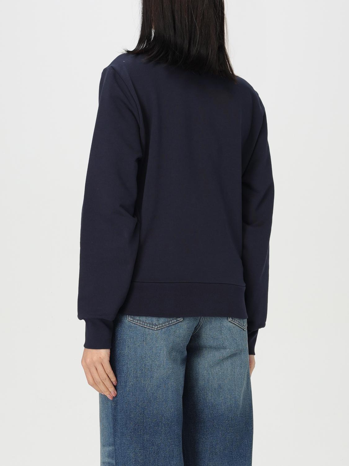 A.P.C. SWEATSHIRT: Sweater woman A.P.C., Blue - Img 3