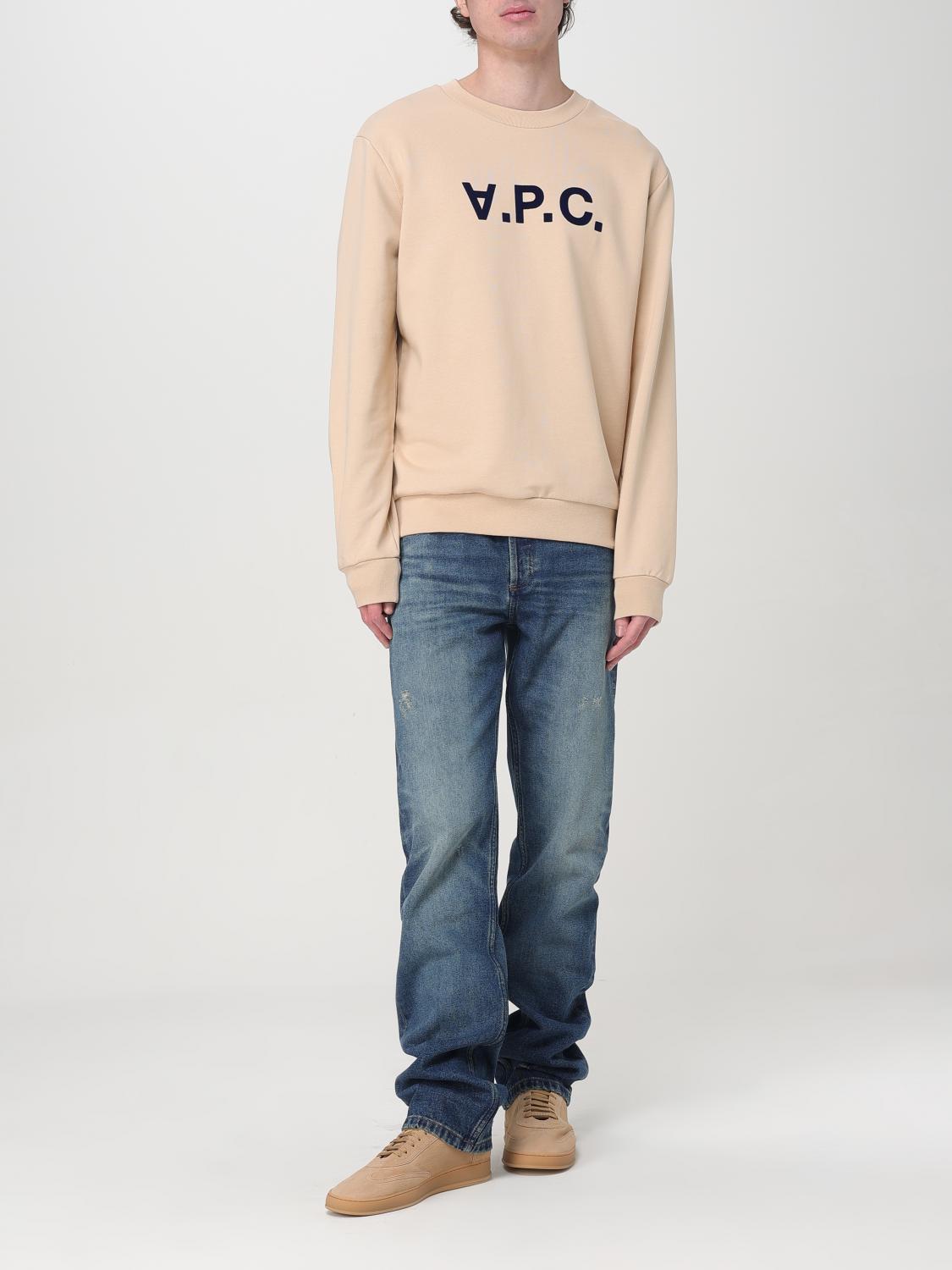 A.P.C. SWEATER: Sweater men A.P.C., Beige - Img 2