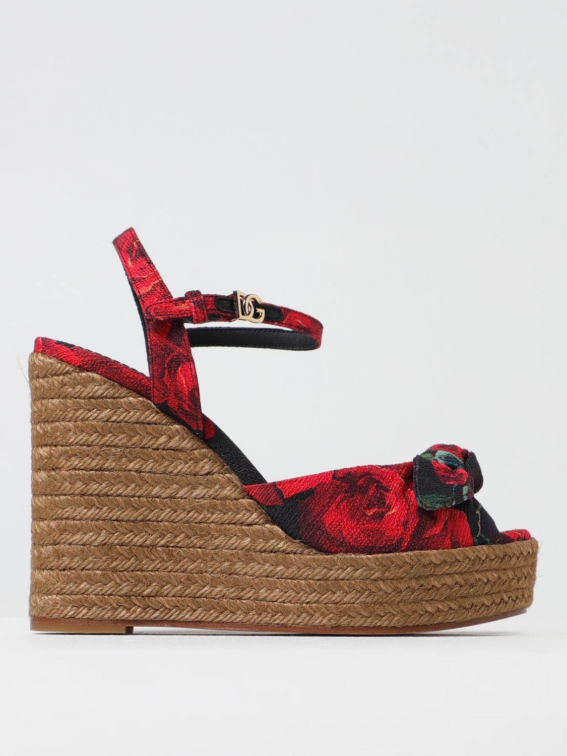 DOLCE & GABBANA WEDGE SHOES: Shoes woman Dolce & Gabbana, Red - Img 1