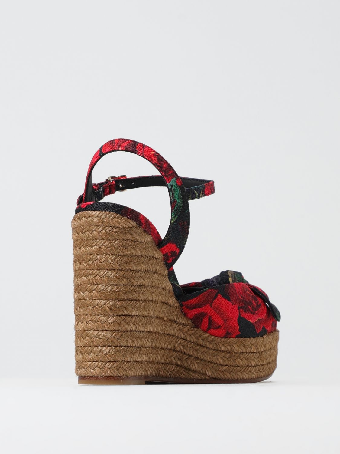 DOLCE & GABBANA WEDGE SHOES: Shoes woman Dolce & Gabbana, Red - Img 3