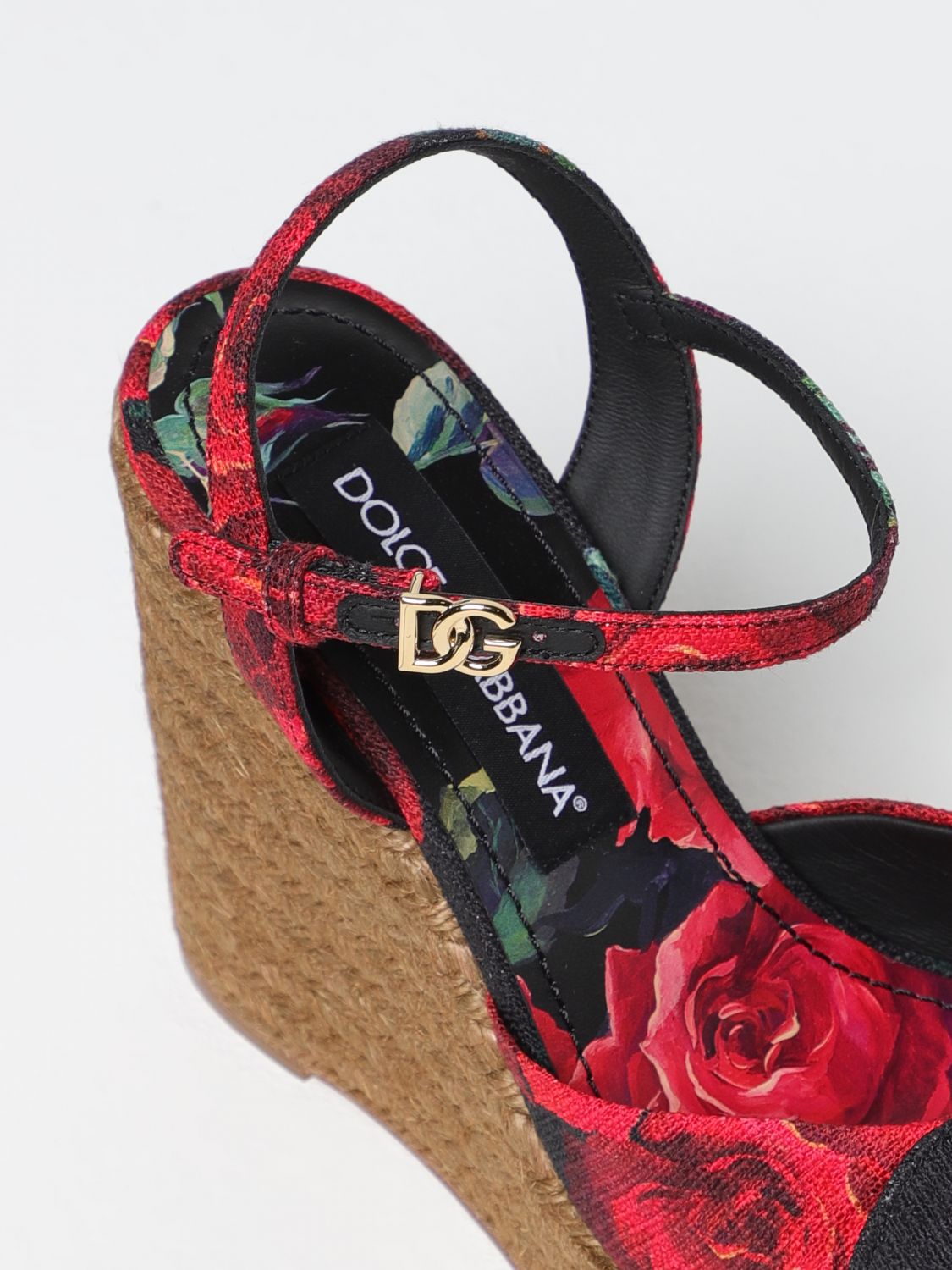 DOLCE & GABBANA WEDGE SHOES: Shoes woman Dolce & Gabbana, Red - Img 4