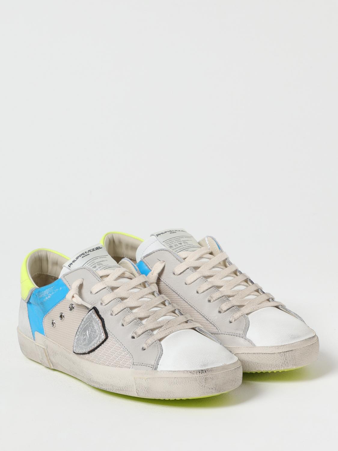 PHILIPPE MODEL SNEAKERS: Sneakers Paris Philippe Model in mesh e pelle used , Fantasia - Img 2