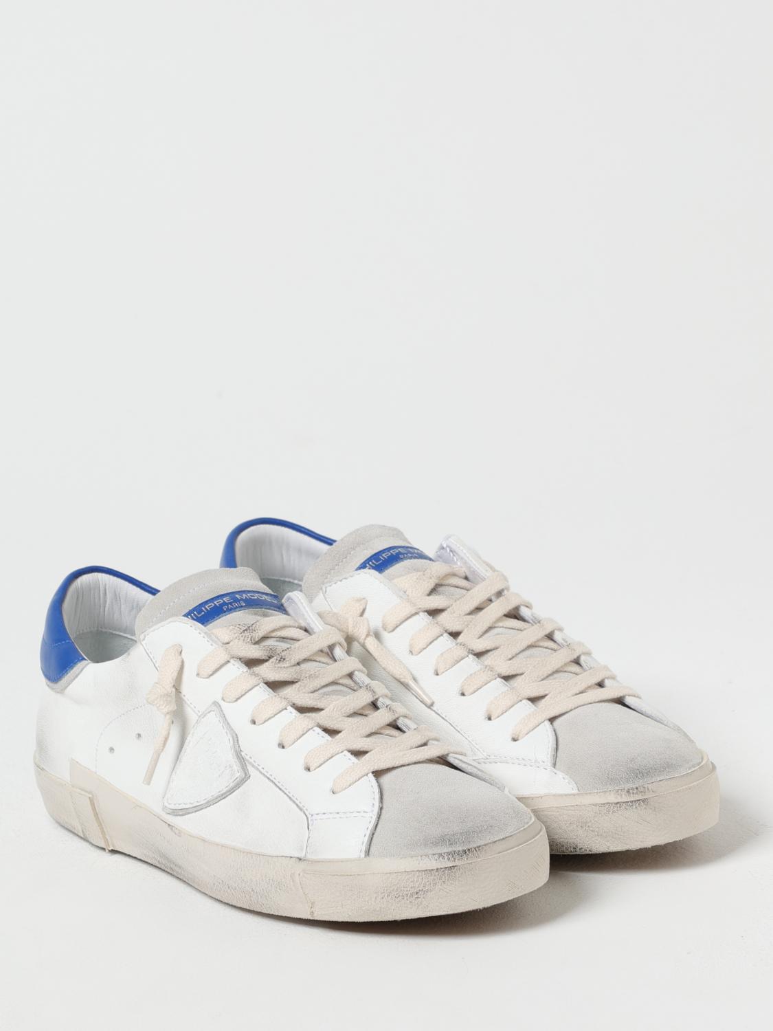 PHILIPPE MODEL SNEAKERS: Sneakers men Philippe Model, White - Img 2