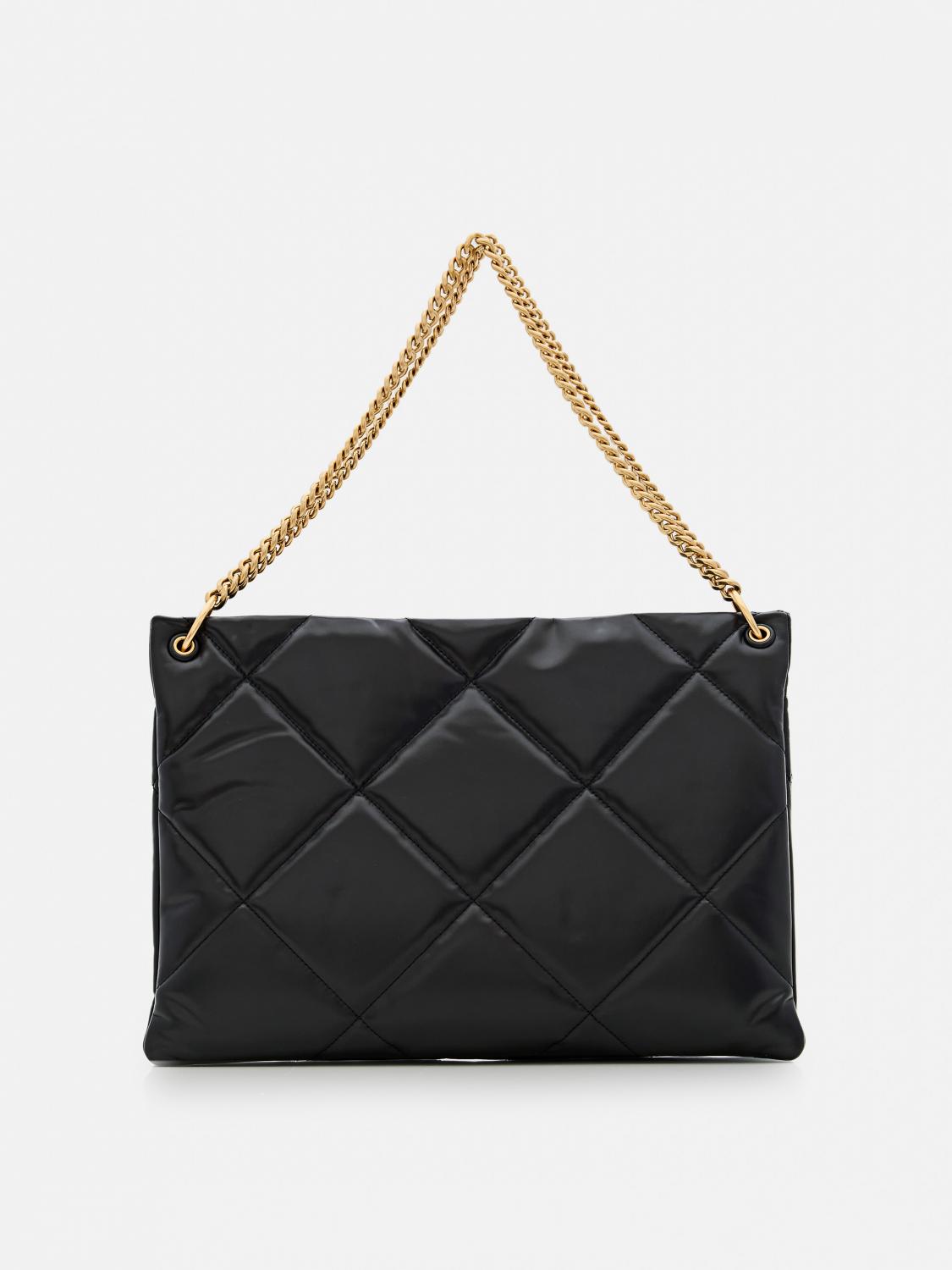 TORY BURCH BORSA A SPALLA: Borsa a spalla Kira in pelle trapuntata Tory Burch, Nero - Img 2