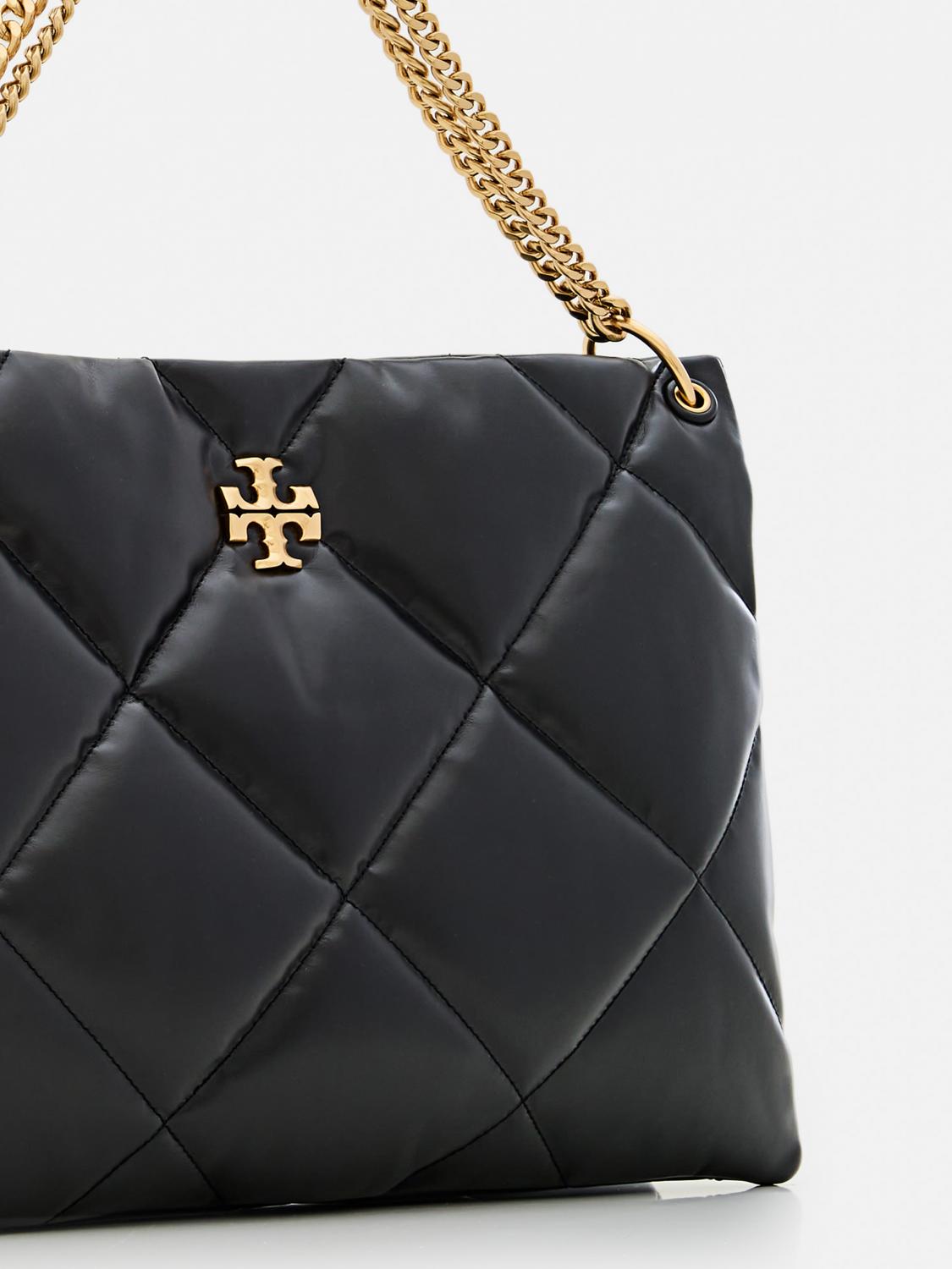 TORY BURCH BORSA A SPALLA: Borsa a spalla Kira in pelle trapuntata Tory Burch, Nero - Img 3