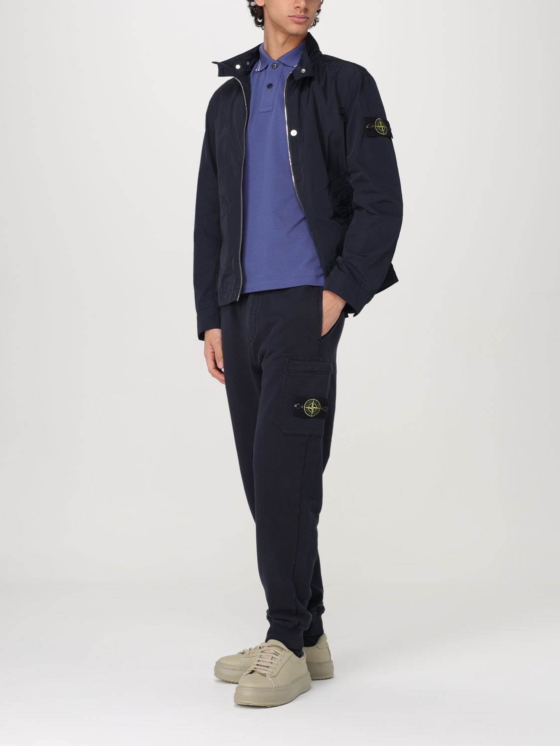 STONE ISLAND CHAQUETA: Chaqueta hombre Stone Island, Negro - Img 2