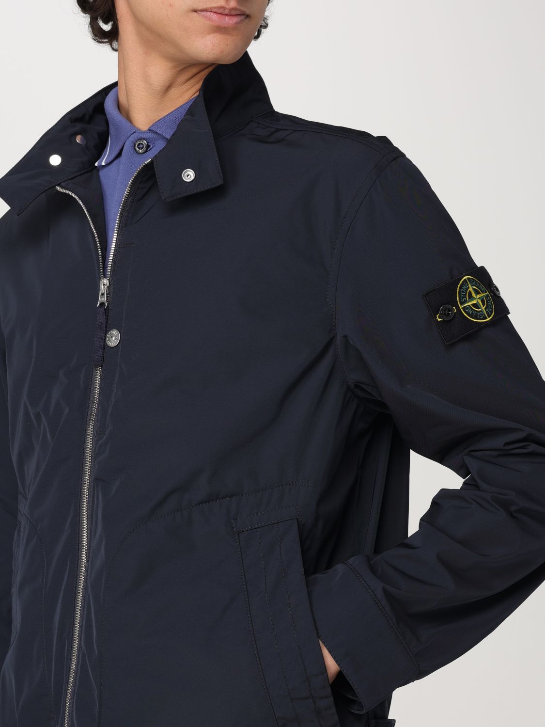 STONE ISLAND CHAQUETA: Chaqueta hombre Stone Island, Negro - Img 5