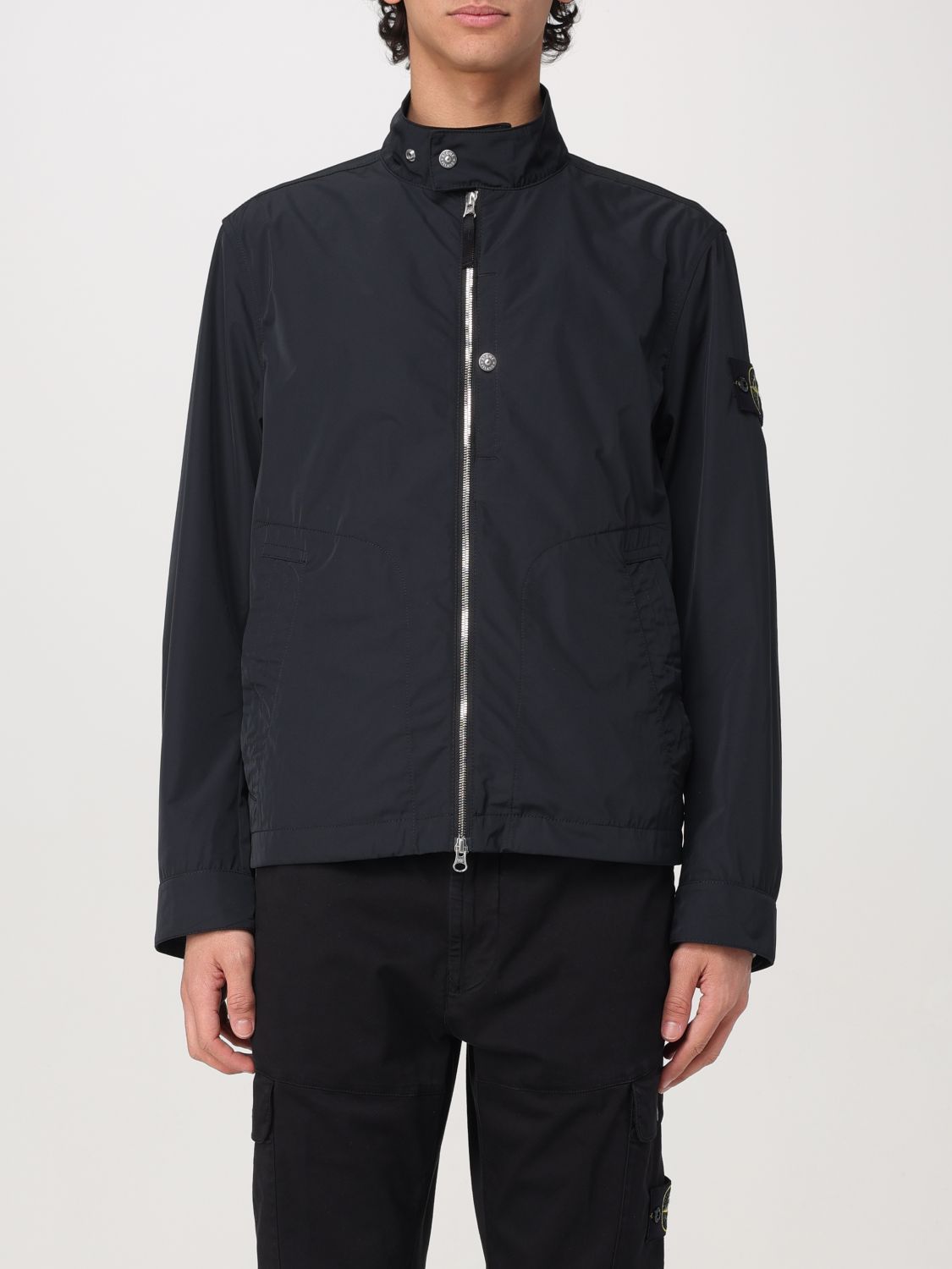 STONE ISLAND CHAQUETA: Chaqueta hombre Stone Island, Azul Oscuro - Img 1