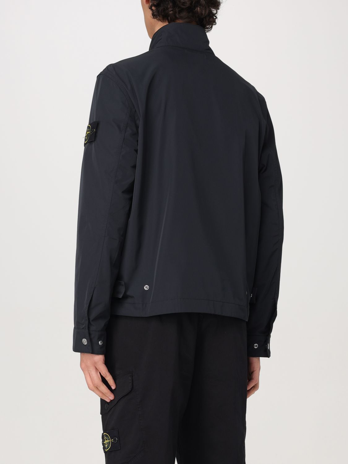 STONE ISLAND CHAQUETA: Chaqueta hombre Stone Island, Azul Oscuro - Img 3