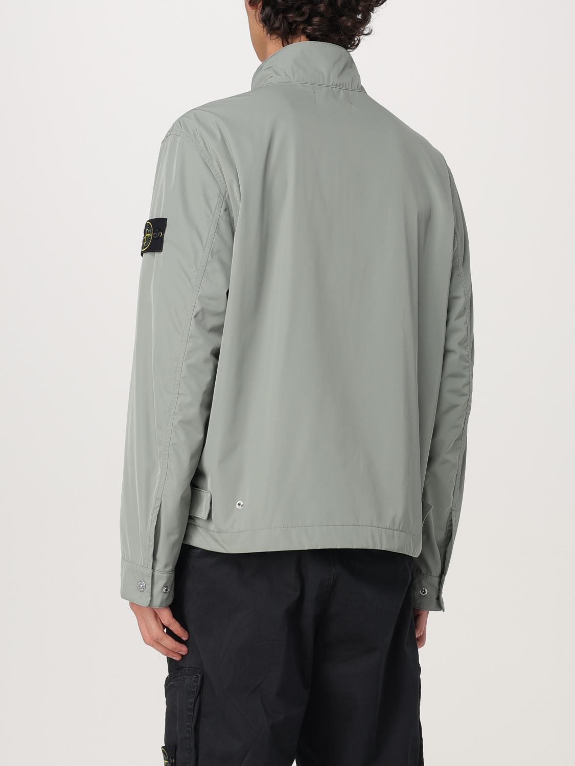 STONE ISLAND 外套: 外套 男士 Stone Island, 绿色 - Img 3