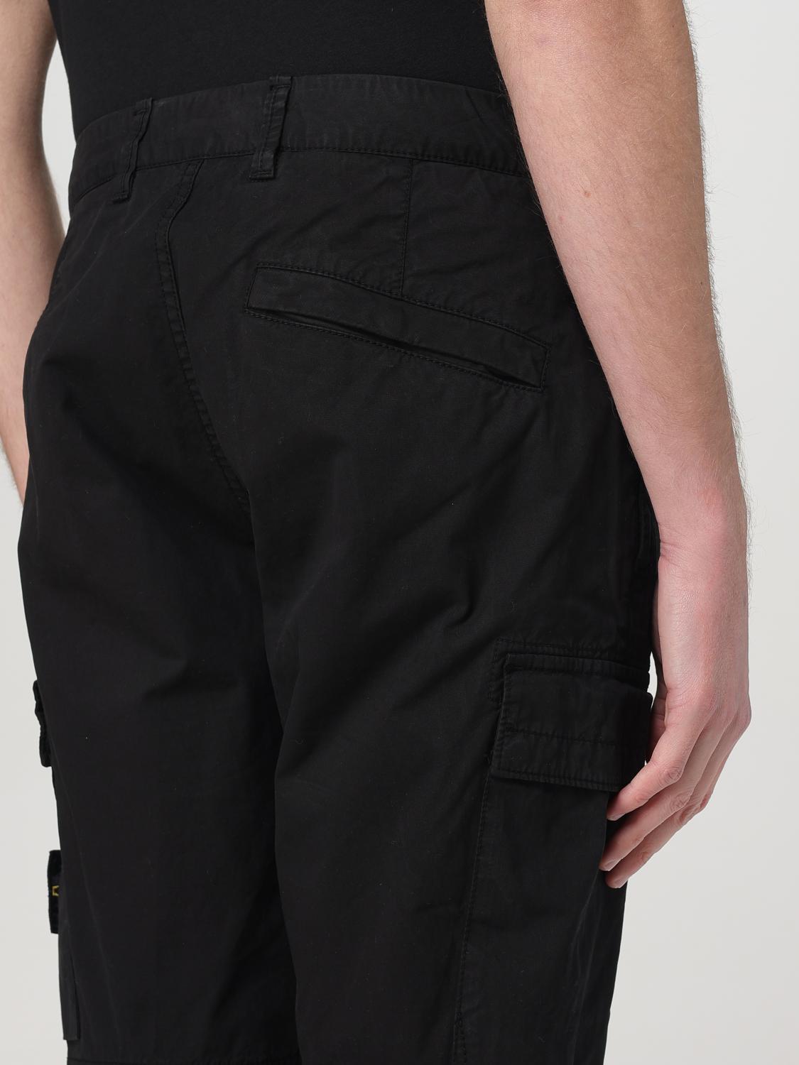 STONE ISLAND PANTALÓN: Pantalón hombre Stone Island, Negro - Img 5