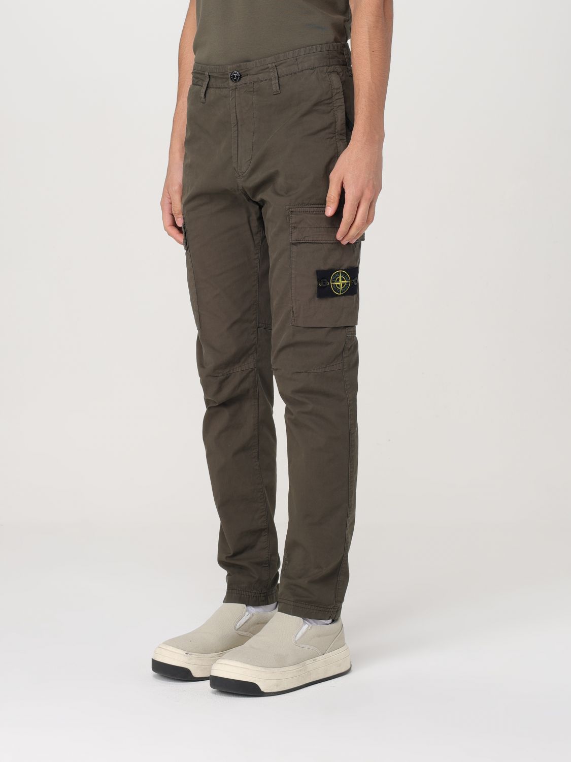 STONE ISLAND PANTALÓN: Pantalón hombre Stone Island, Verde - Img 4