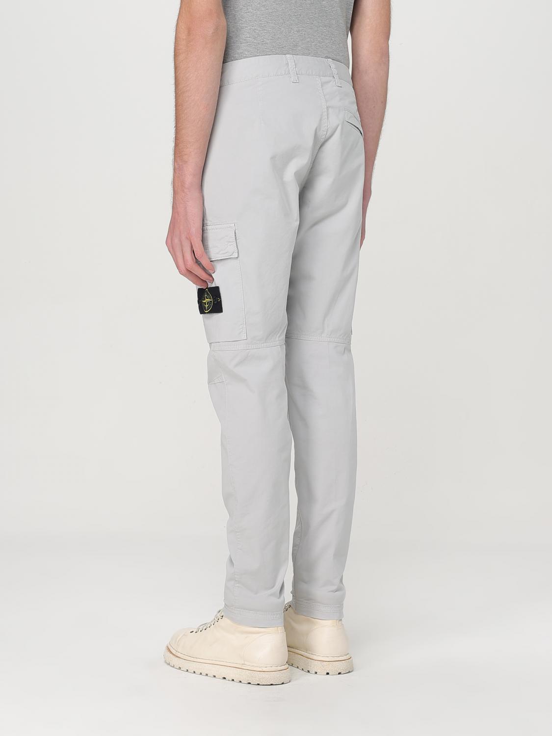 STONE ISLAND PANTS: Pants men Stone Island, Grey - Img 3