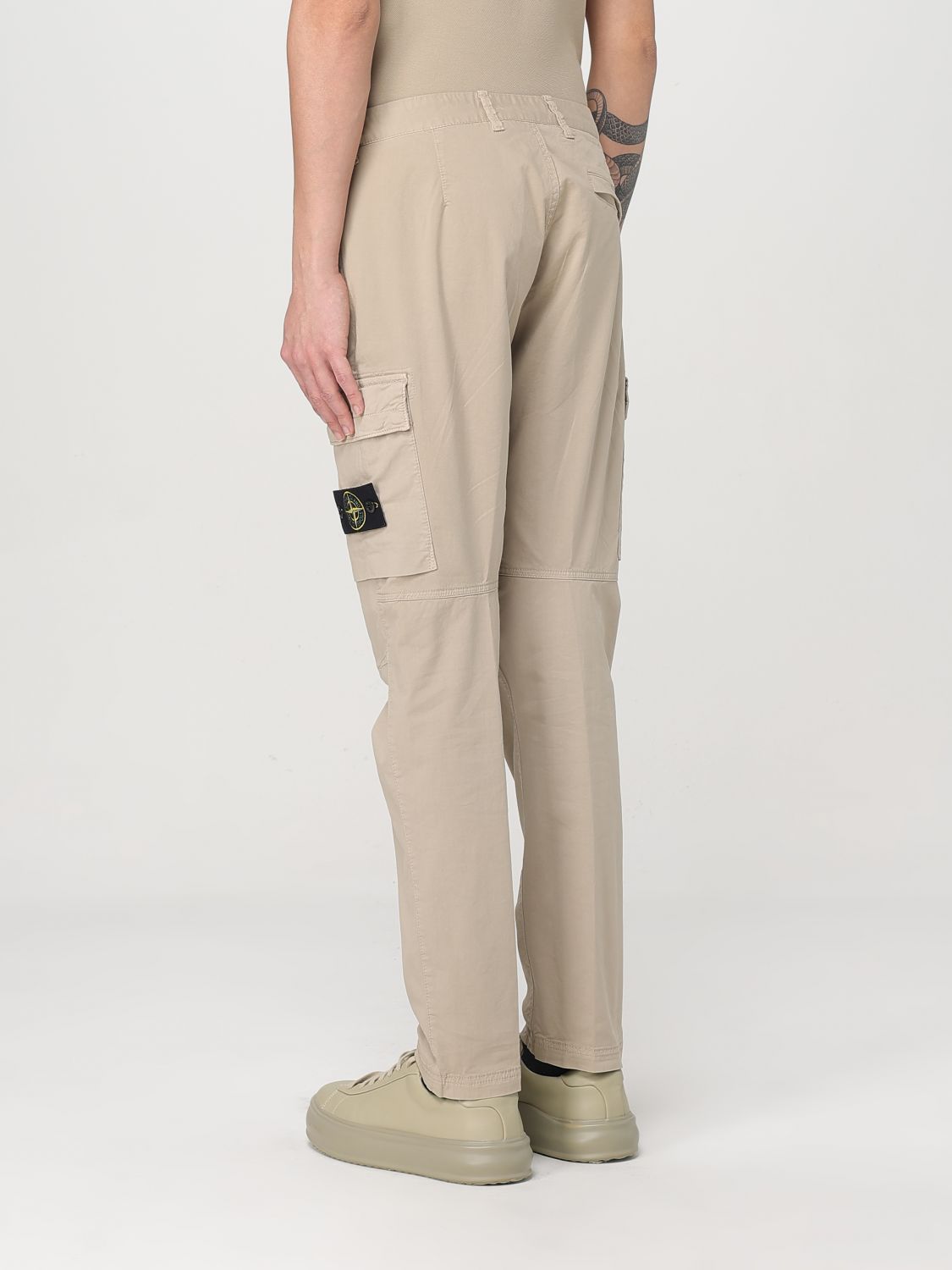 STONE ISLAND PANTALÓN: Pantalón hombre Stone Island, Beige - Img 3