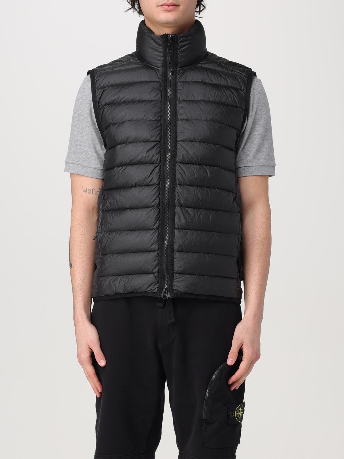 STONE ISLAND SUIT VEST: Suit vest men Stone Island, Black - Img 1