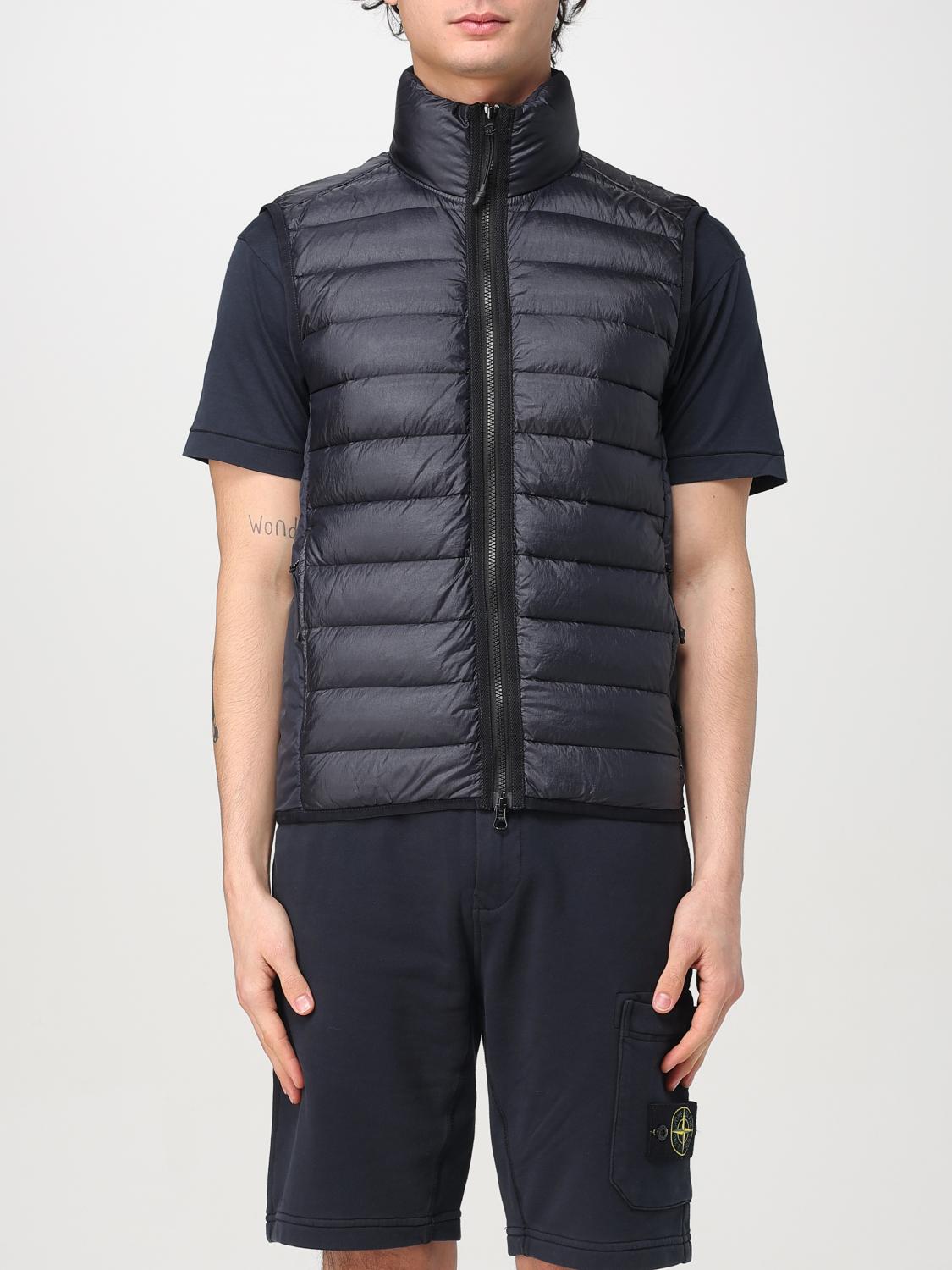 STONE ISLAND SUIT VEST: Suit vest men Stone Island, Blue - Img 1