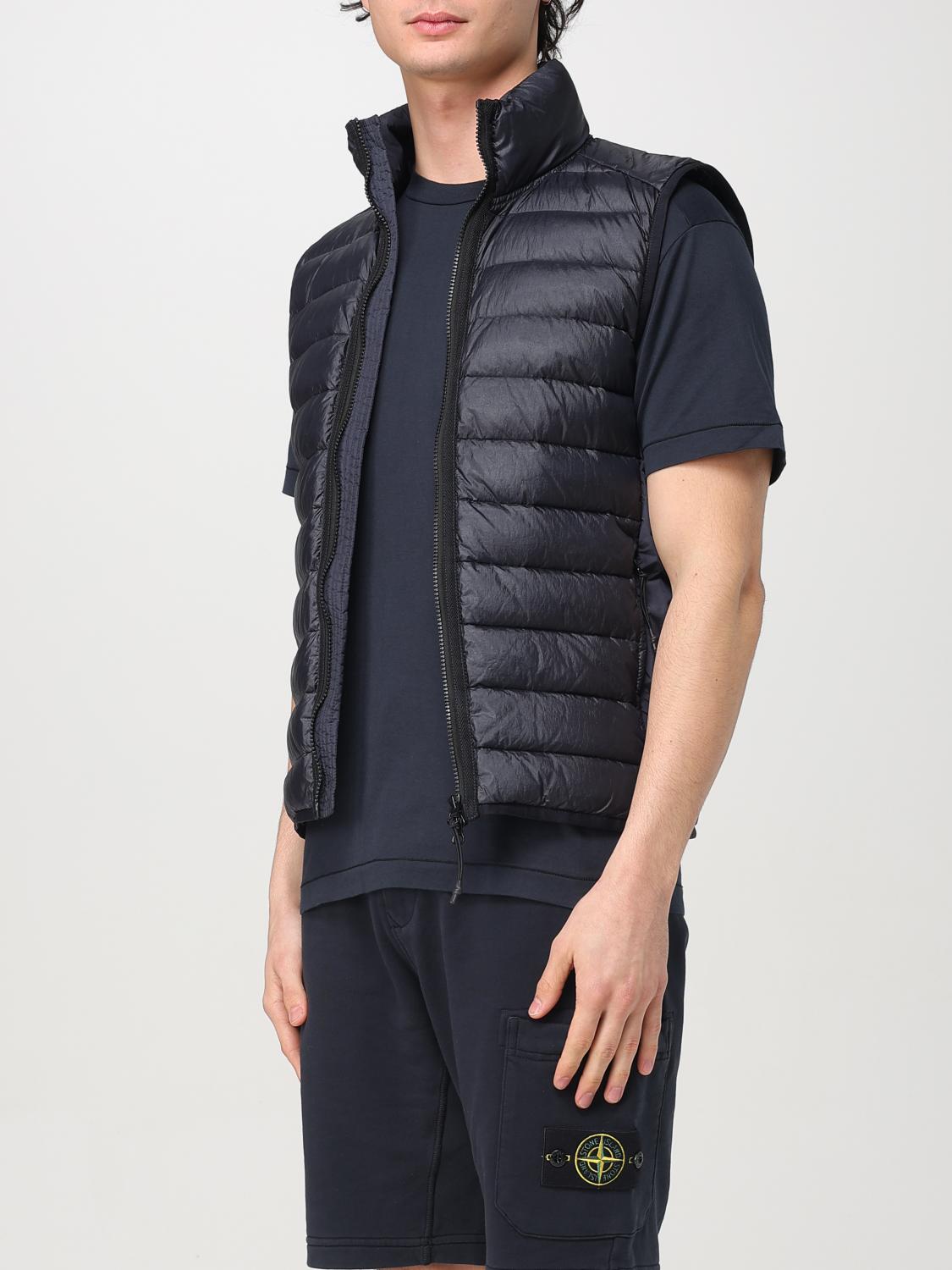 STONE ISLAND SUIT VEST: Suit vest men Stone Island, Blue - Img 4