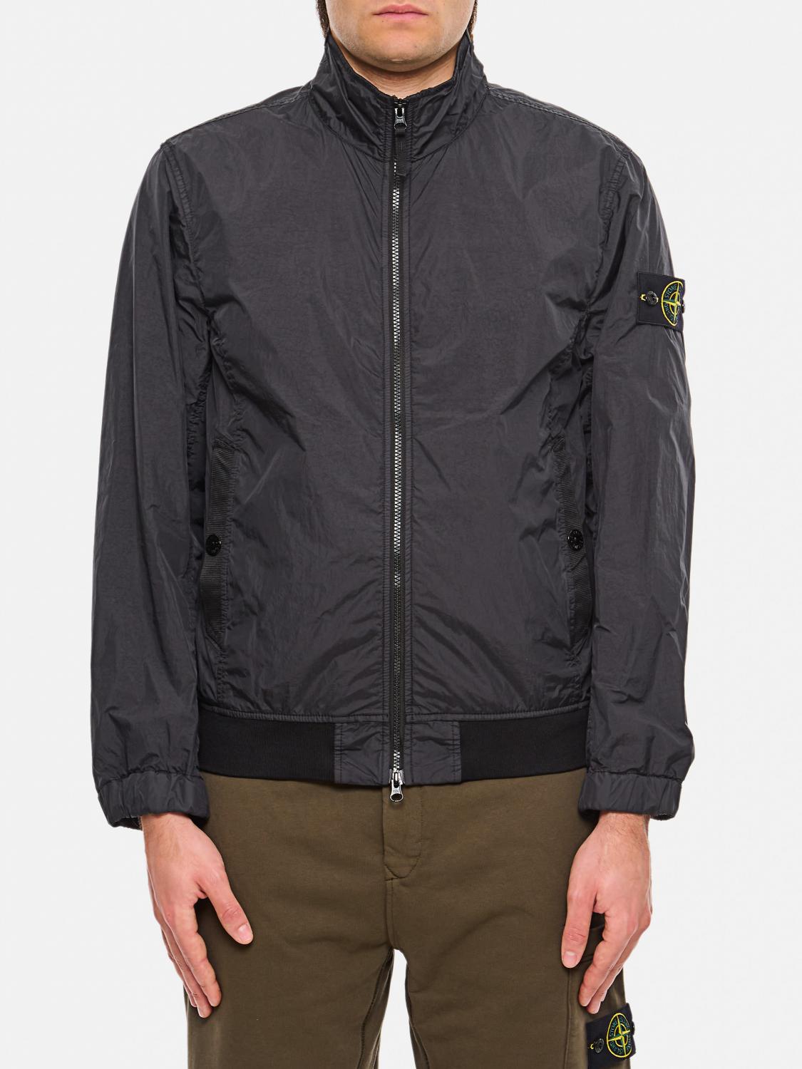 STONE ISLAND CHAQUETA: Chaqueta hombre Stone Island, Negro - Img 1