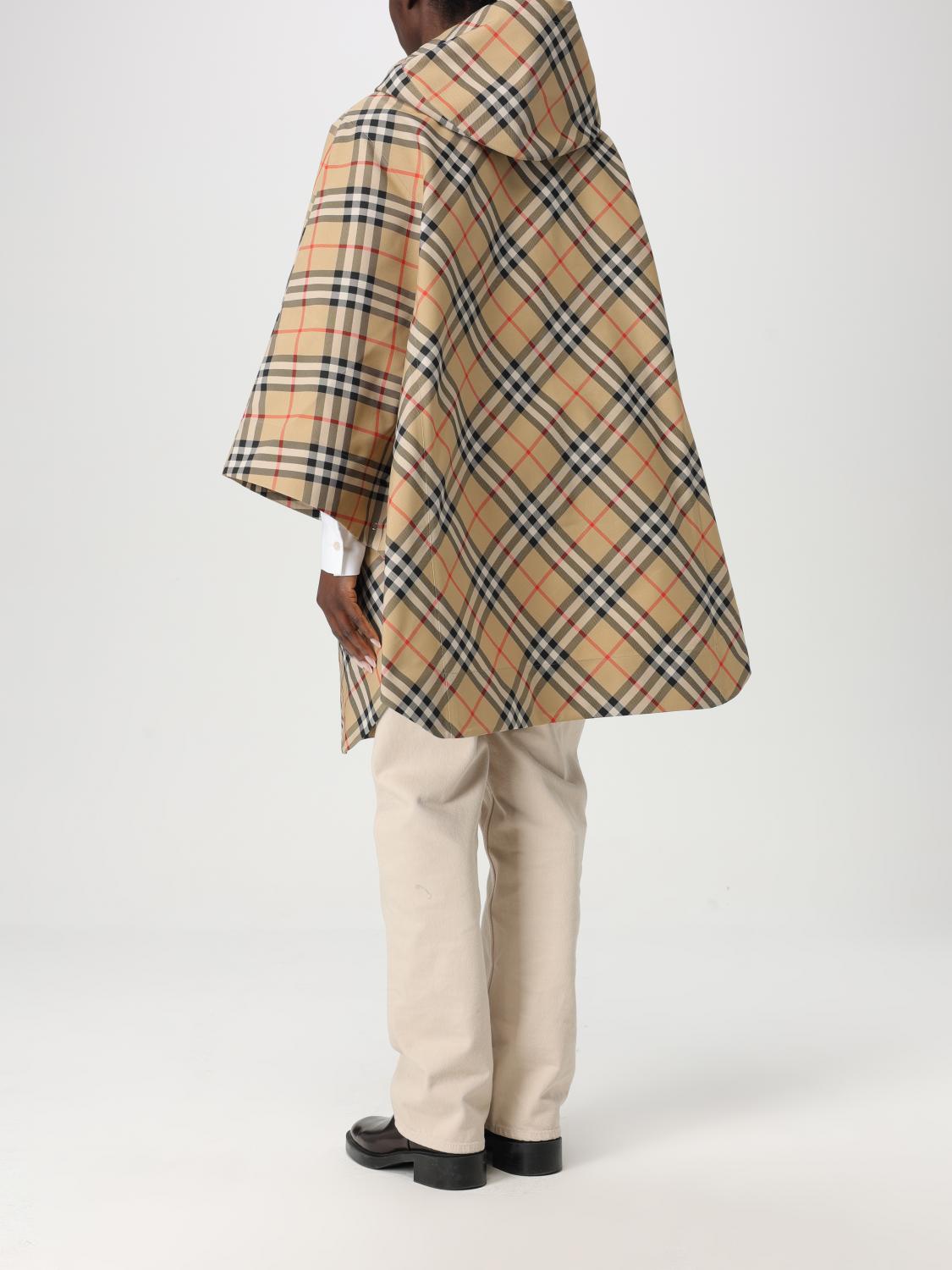 BURBERRY COAT: Coat woman Burberry, Sand - Img 3