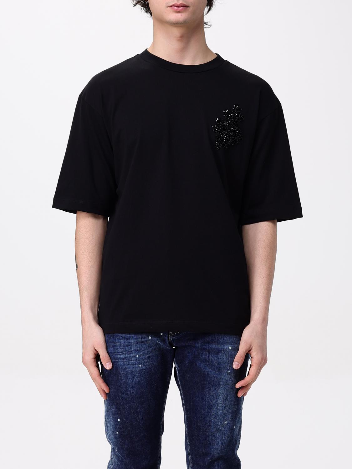 DSQUARED2 T-SHIRT: T-shirt men Dsquared2, Black - Img 1