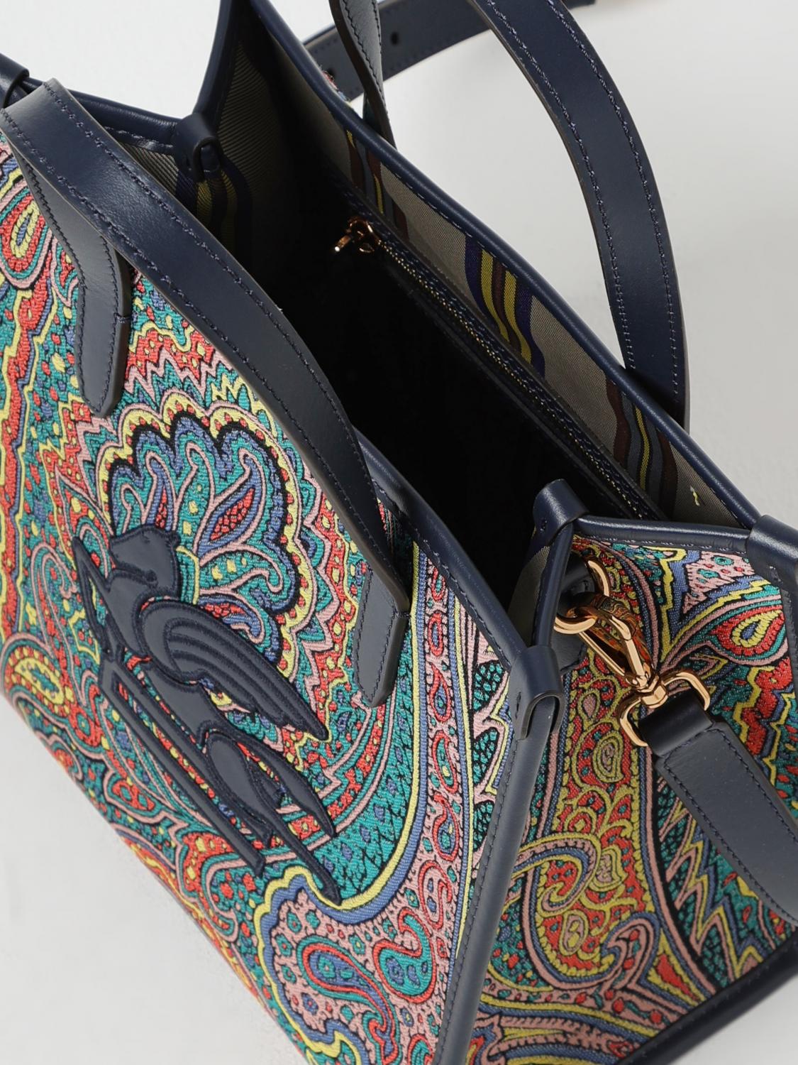 ETRO HANDBAG: Handbag woman Etro, Multicolor - Img 4