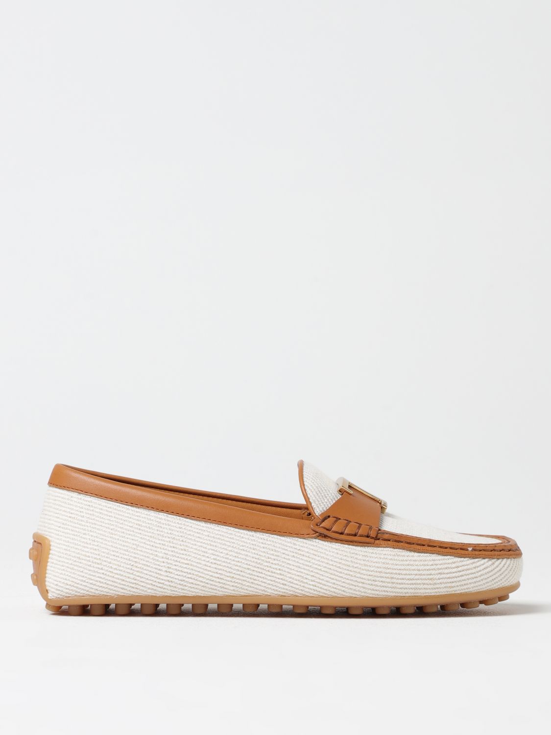 TOD'S LOAFERS: Loafers woman Tod's, Beige - Img 1