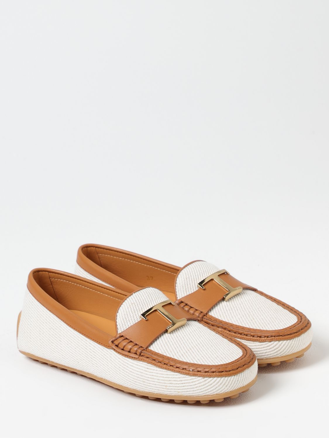 TOD'S LOAFERS: Loafers woman Tod's, Beige - Img 2