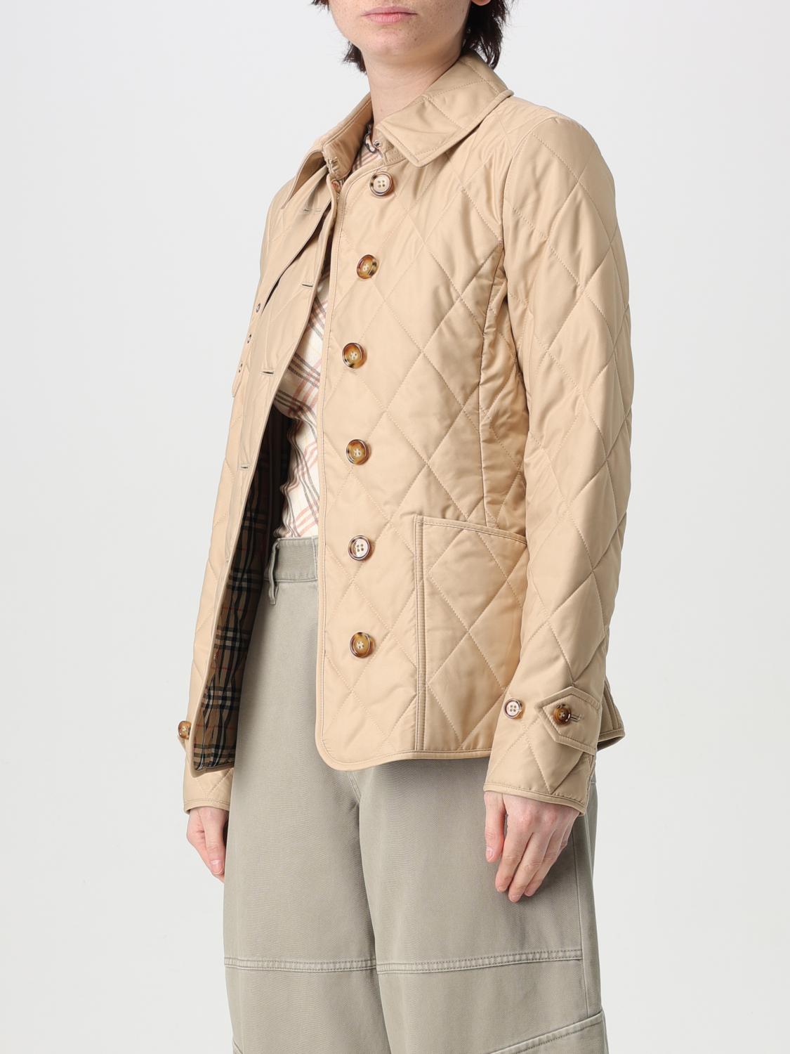 BURBERRY JACKET: Jacket woman Burberry, Beige - Img 4