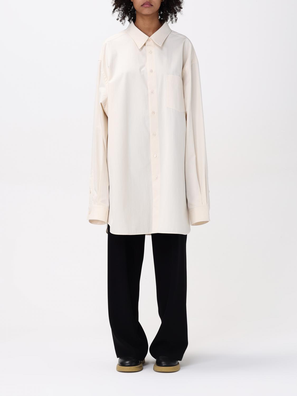 MAISON MARGIELA SHIRT: Shirt woman Maison Margiela, White - Img 1