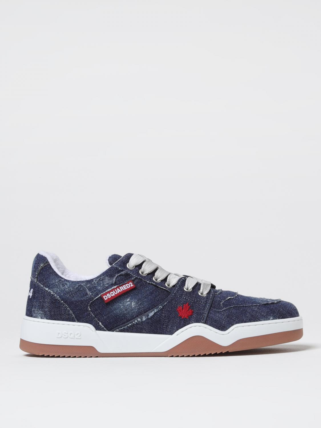 DSQUARED2 SNEAKERS: Sneakers men Dsquared2, Blue - Img 1