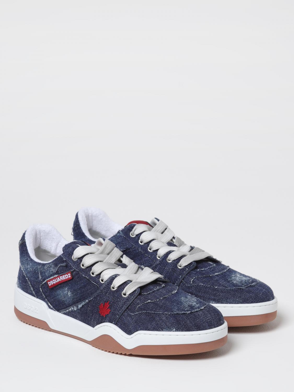 DSQUARED2 SNEAKERS: Sneakers men Dsquared2, Blue - Img 2