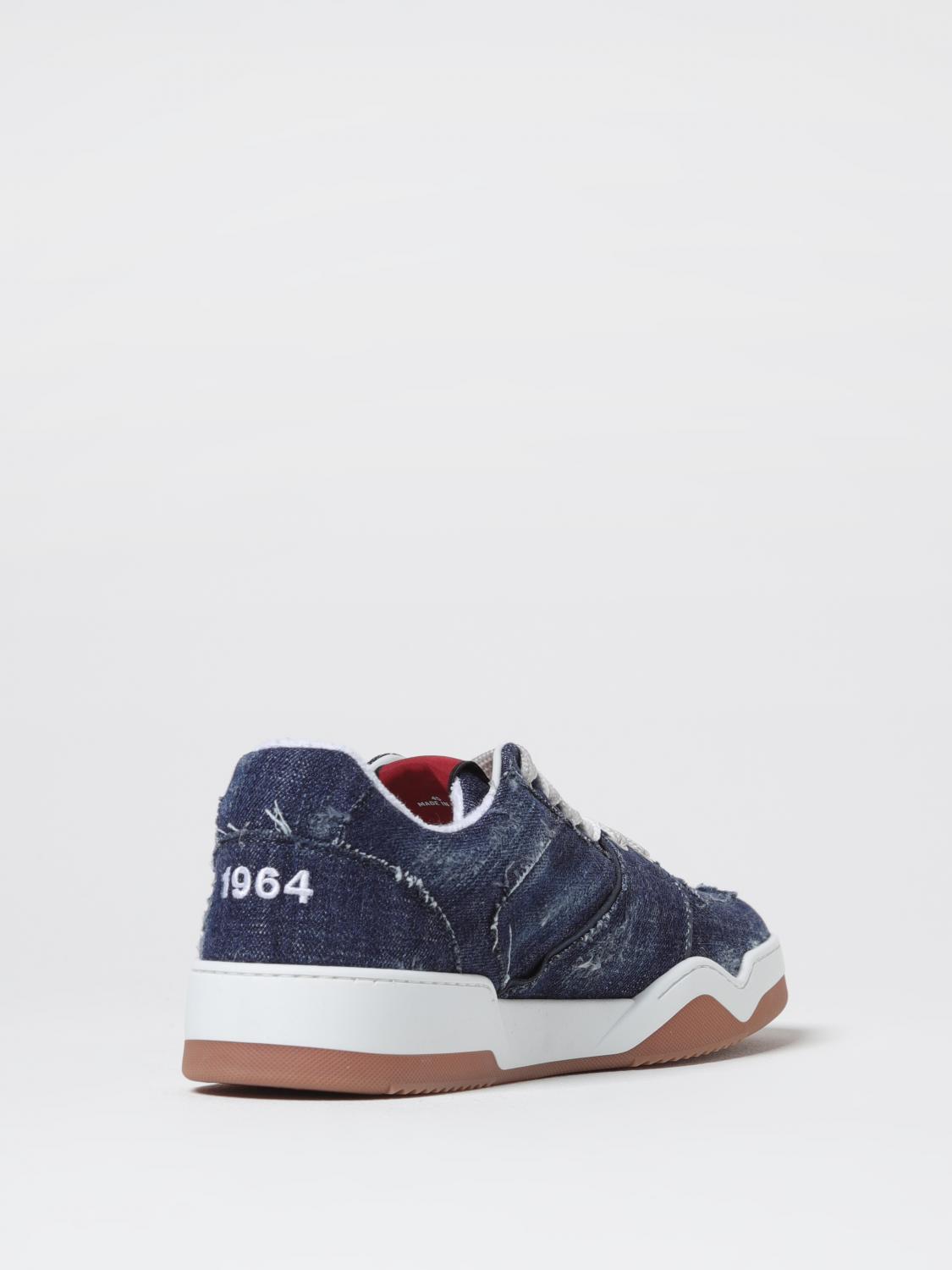 DSQUARED2 SNEAKERS: Sneakers men Dsquared2, Blue - Img 3