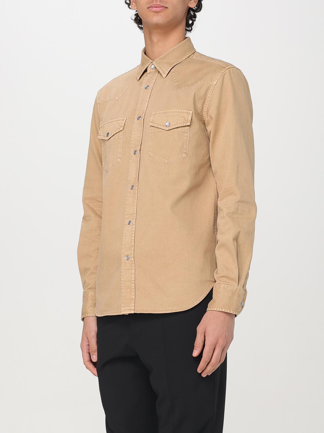 TOM FORD SHIRT: Shirt men Tom Ford, Beige - Img 3