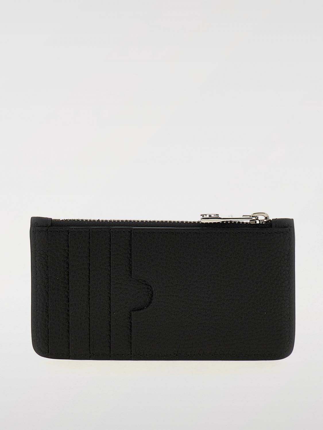 【超美品】BALMAIN HOMME　バルマン　トラッカーウォレット　デカルナン Balmain Wallet men - Black | DM1MD060LPSE | GIGLIO.COM