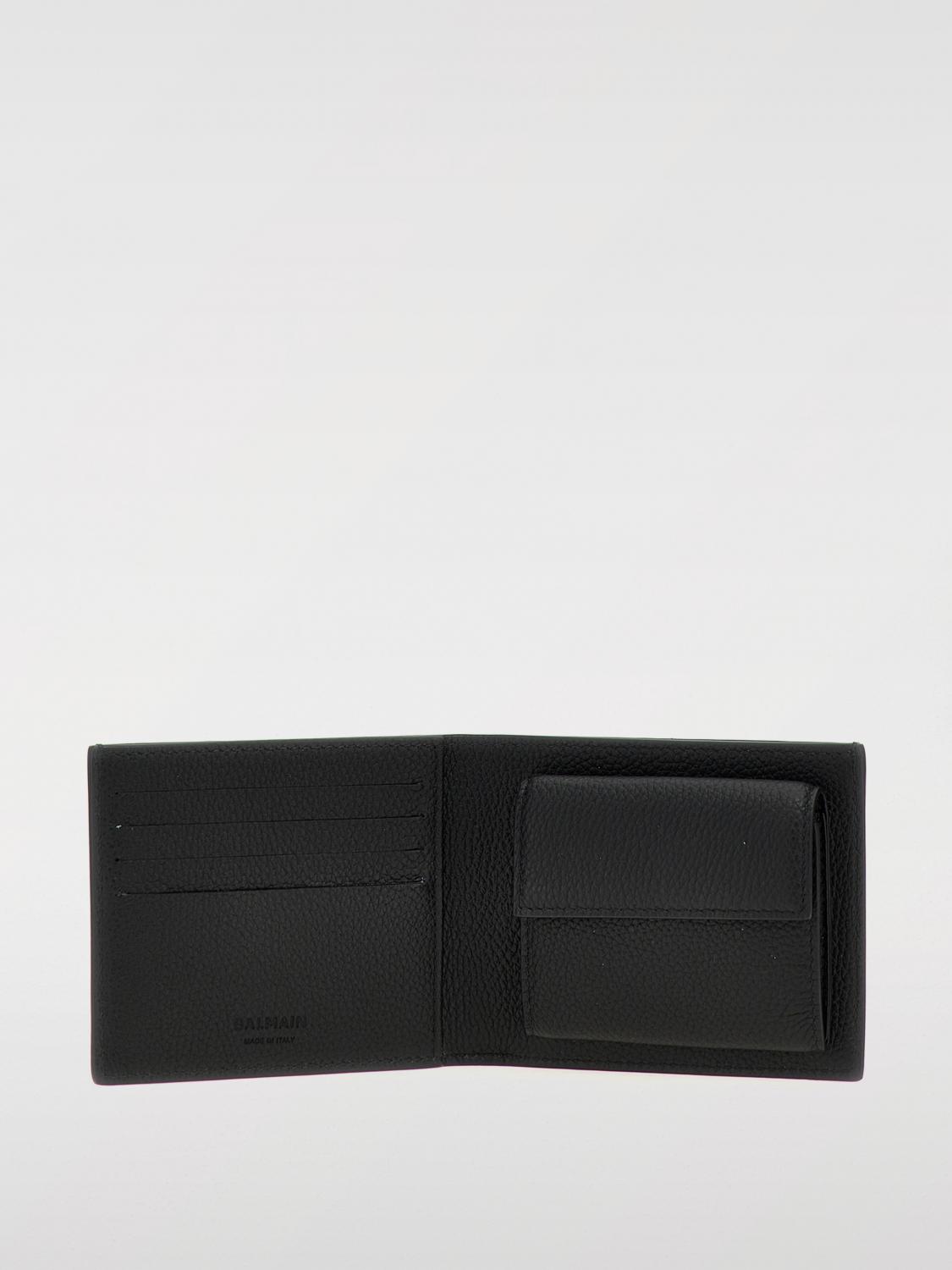 BALMAIN WALLET: Wallet men Balmain, Black - Img 2