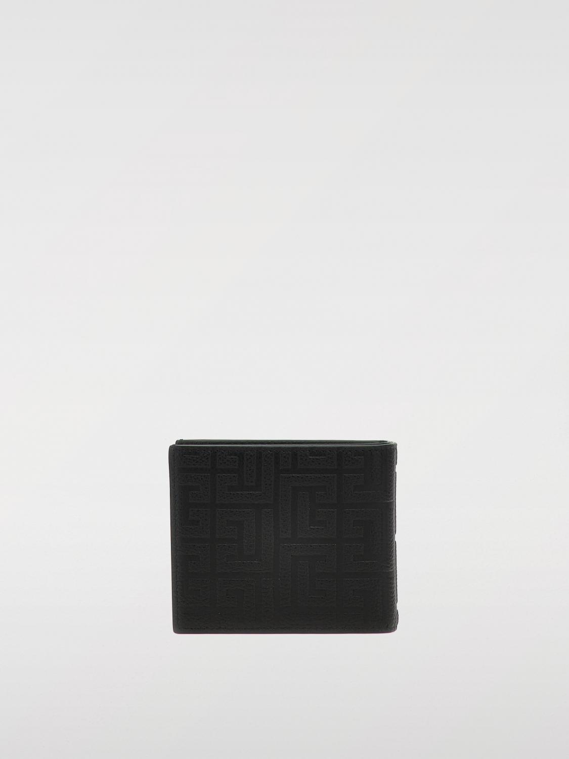 BALMAIN WALLET: Wallet men Balmain, Black - Img 3