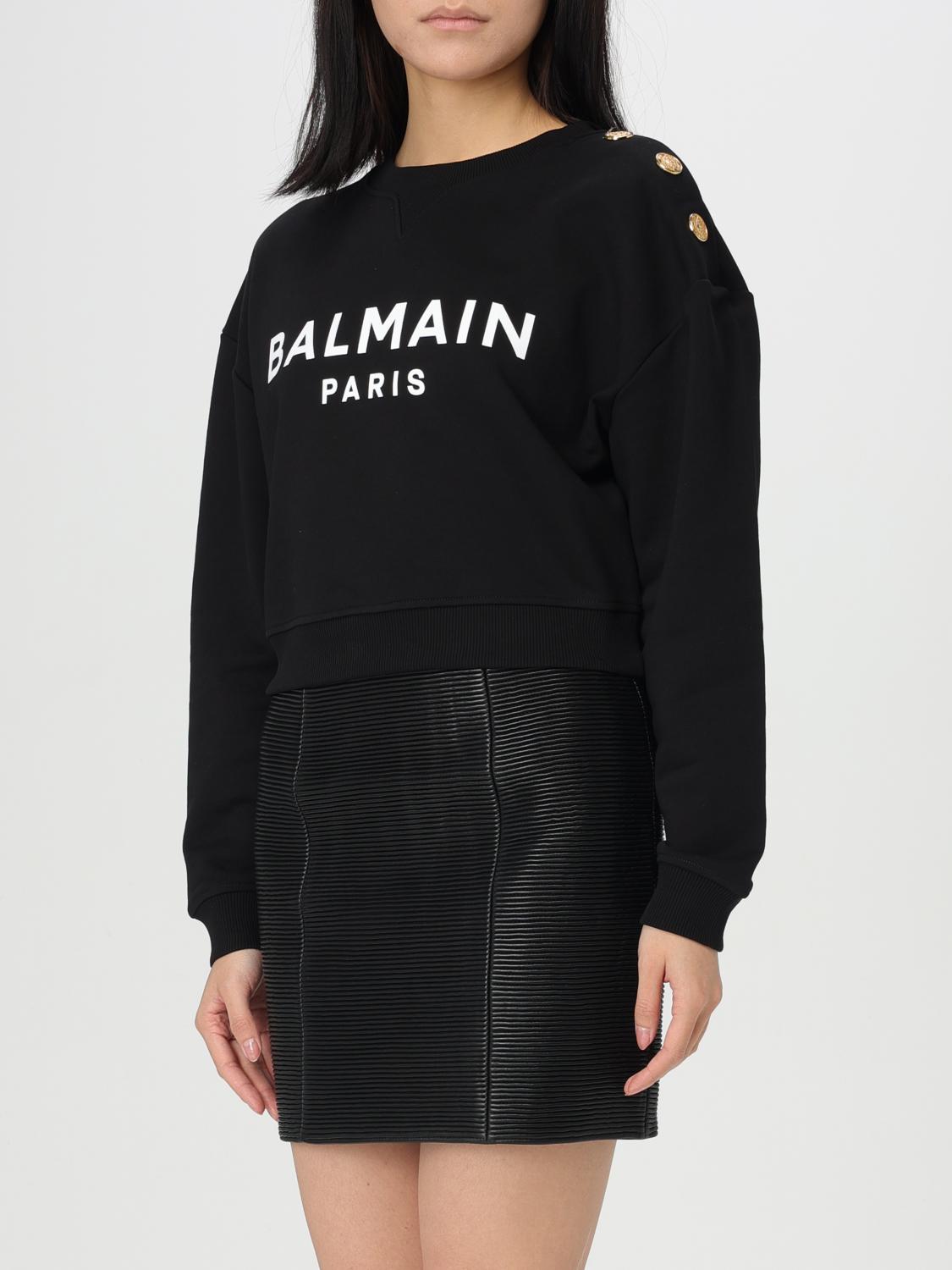 BALMAIN SWEATSHIRT: Sweater woman Balmain, White - Img 4