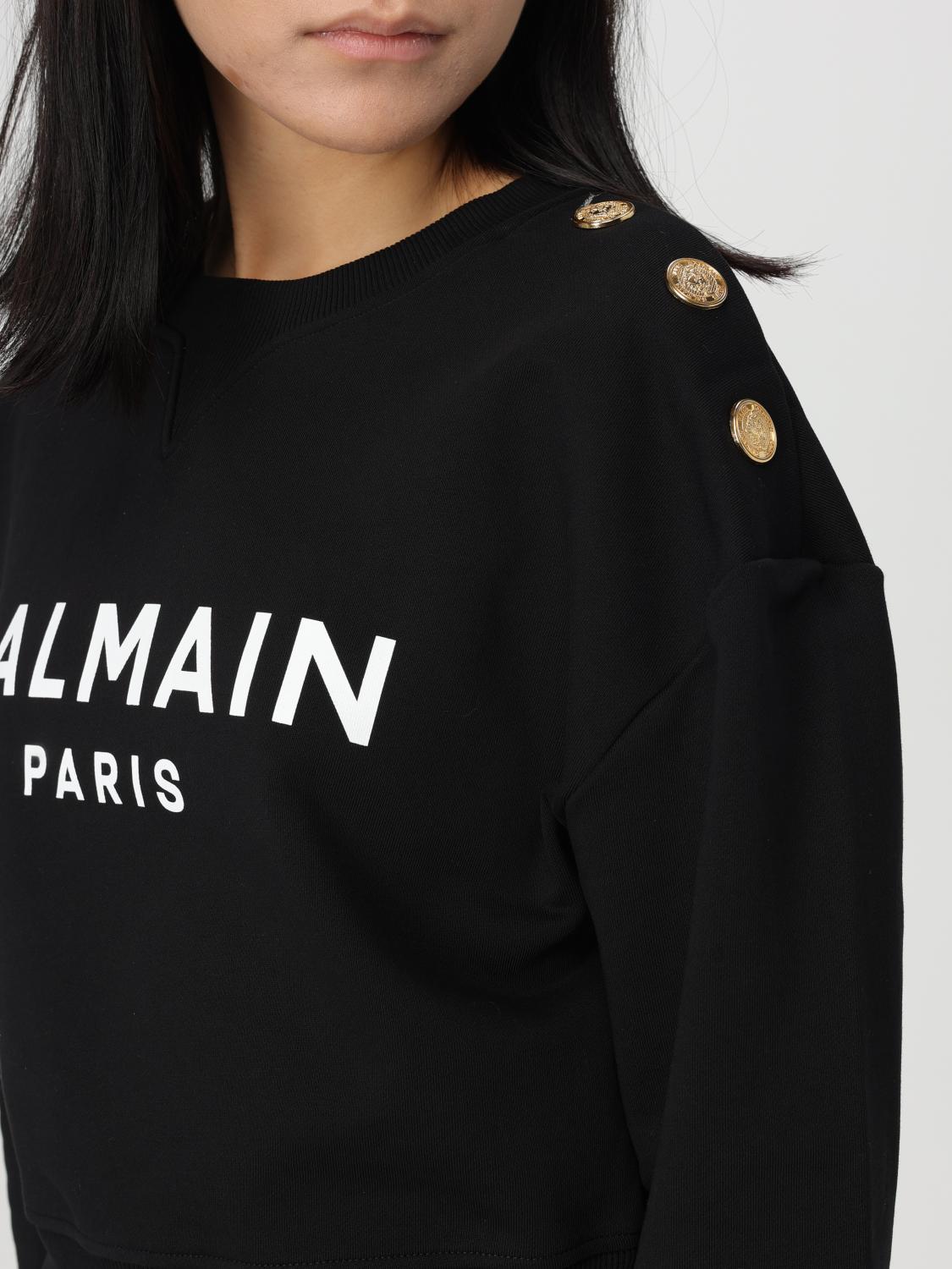 BALMAIN SWEATSHIRT: Sweater woman Balmain, White - Img 5