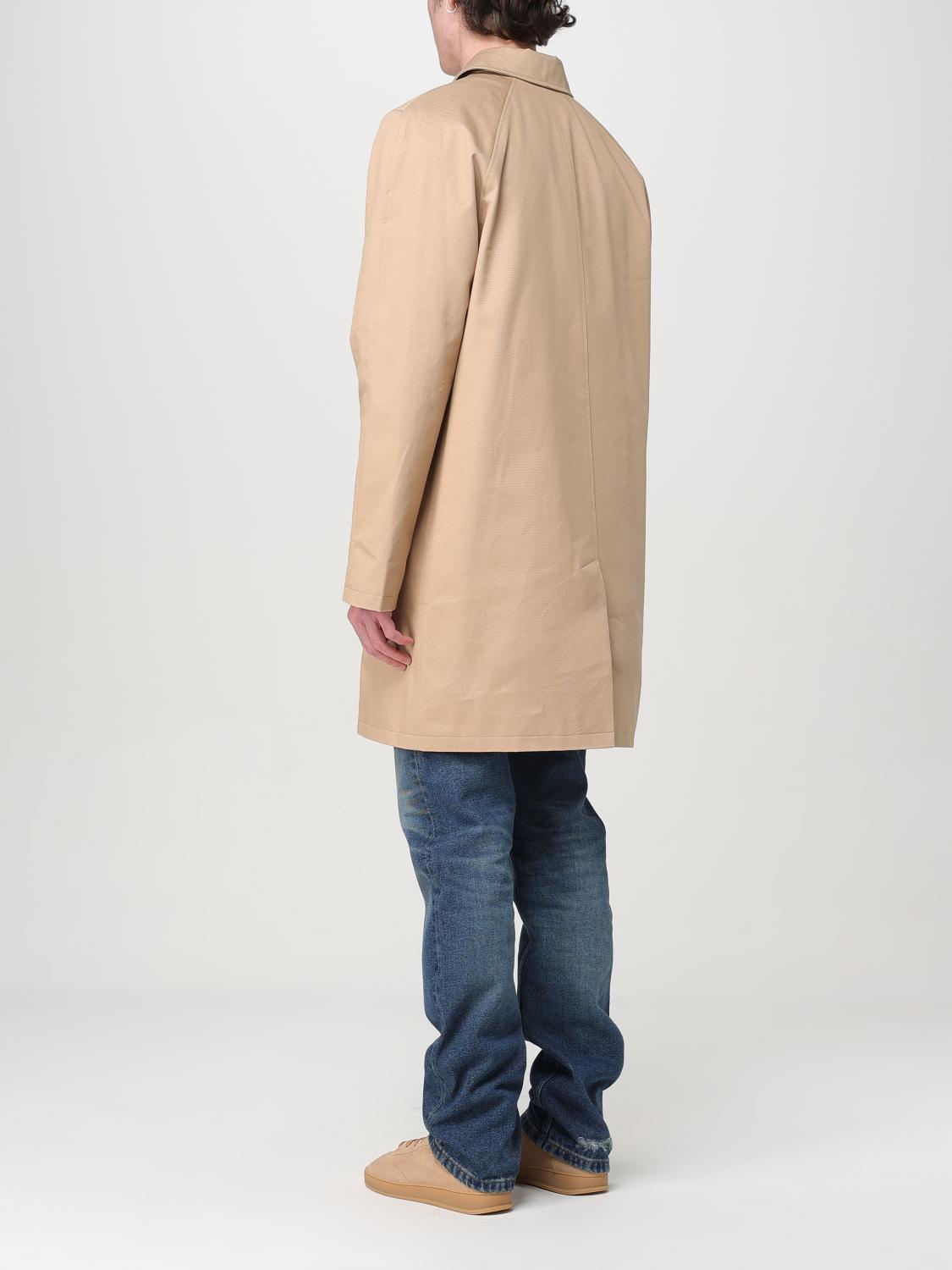 A.P.C. TRENCH COAT: Trench coat men A.P.C., Beige - Img 3