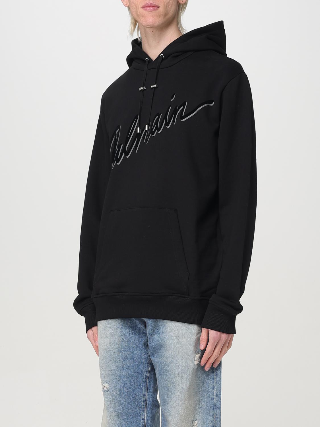 BALMAIN SWEATSHIRT: Sweatshirt homme Balmain, Noir - Img 3