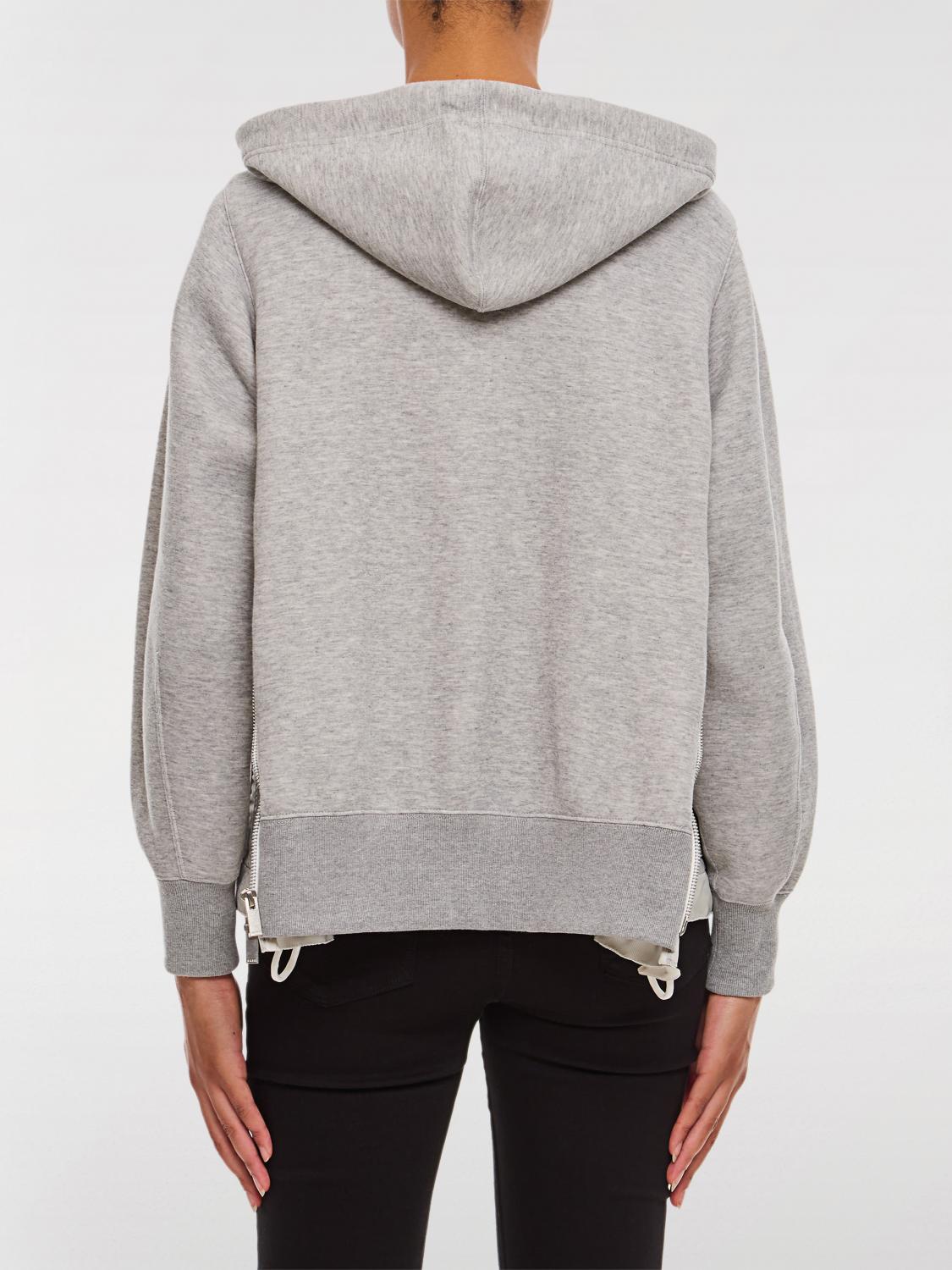 SACAI SWEATSHIRT: Pullover damen Sacai, Grau - Img 3