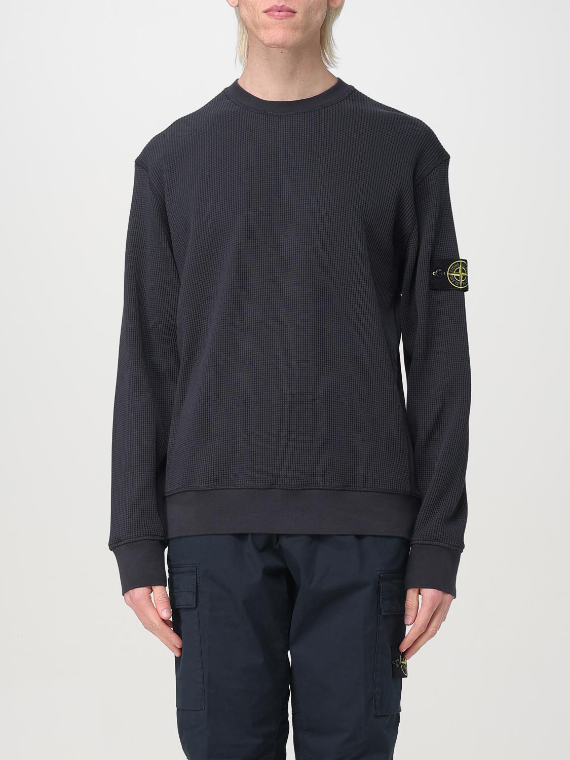 STONE ISLAND SWEATSHIRT: Sweatshirt men Stone Island, Blue - Img 1