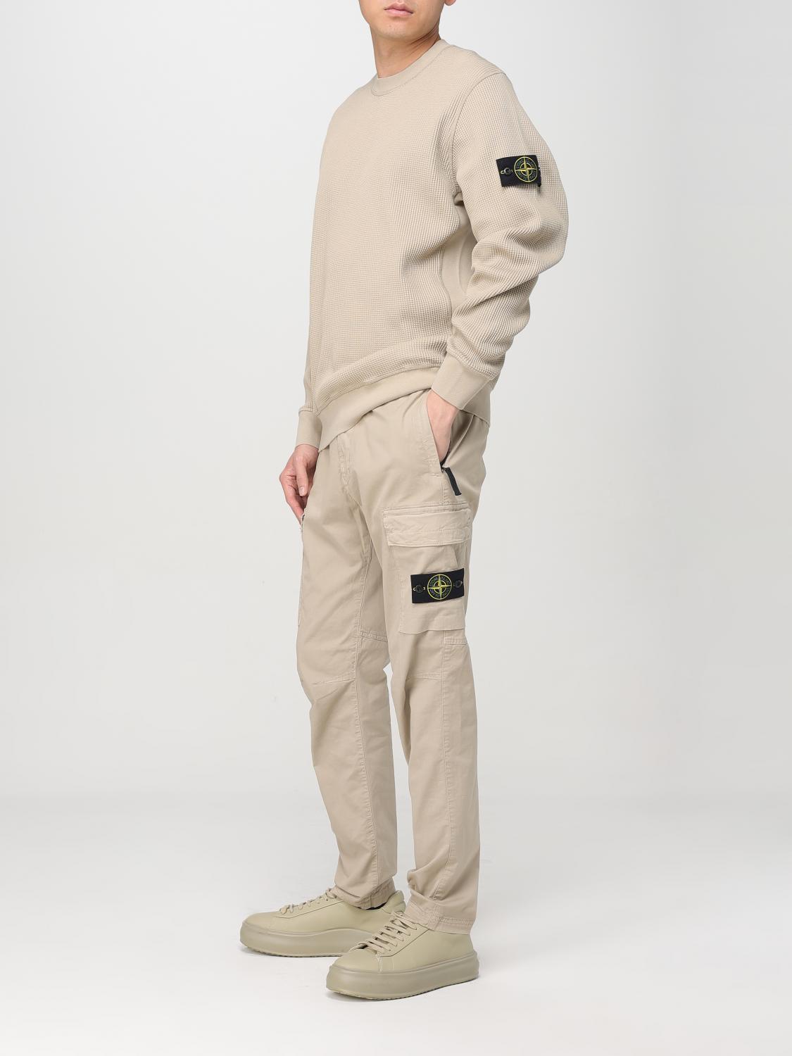 STONE ISLAND SWEATSHIRT: Sweatshirt herren Stone Island, Beige - Img 2