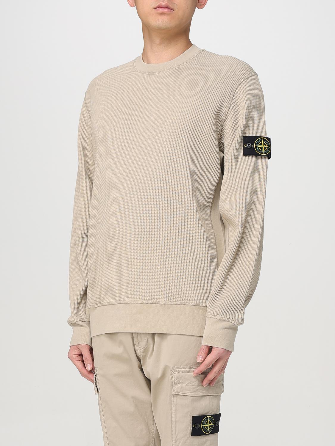 STONE ISLAND SWEATSHIRT: Sweatshirt herren Stone Island, Beige - Img 4