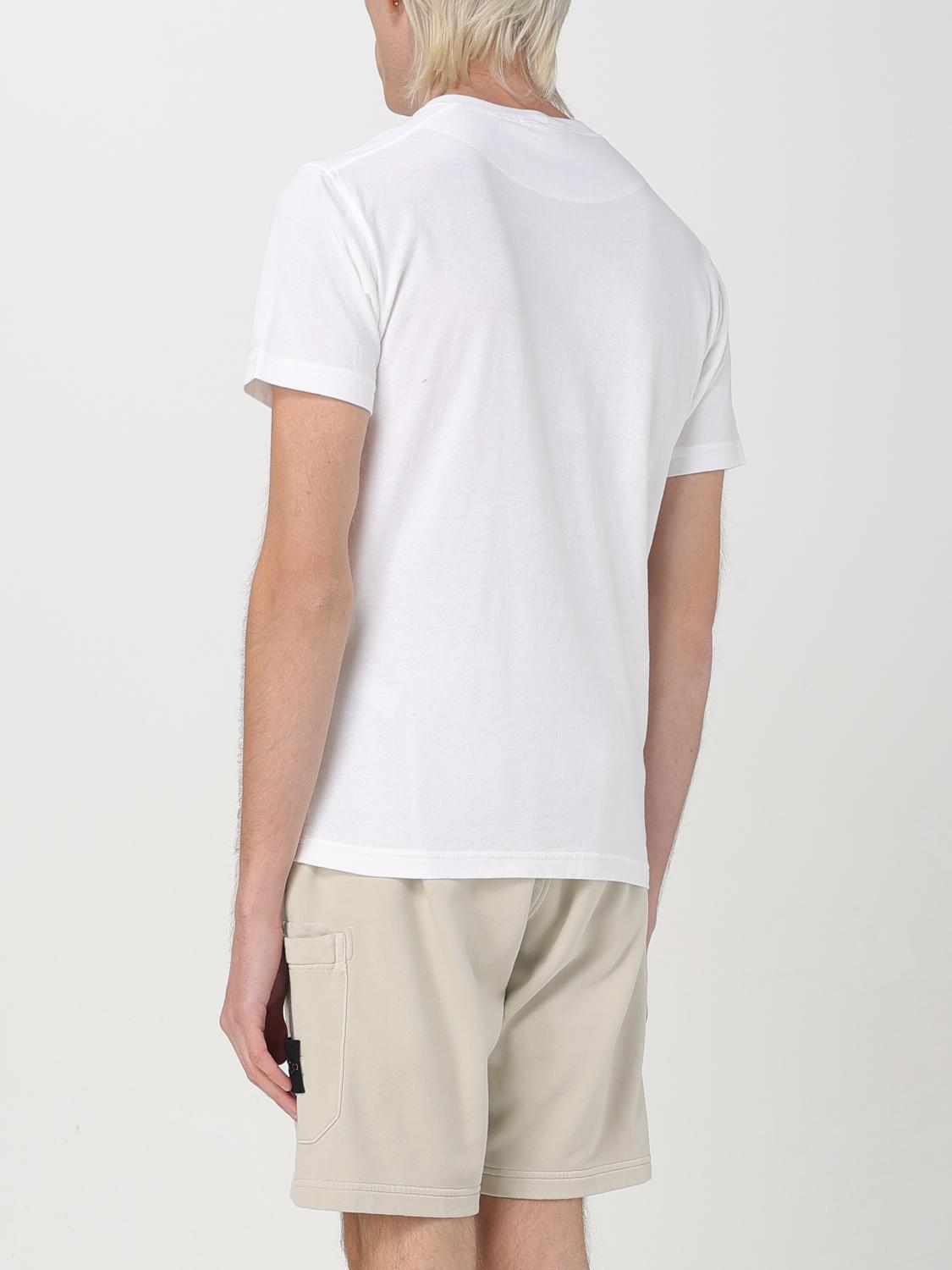 STONE ISLAND T-SHIRT: T-shirt men Stone Island, White - Img 2