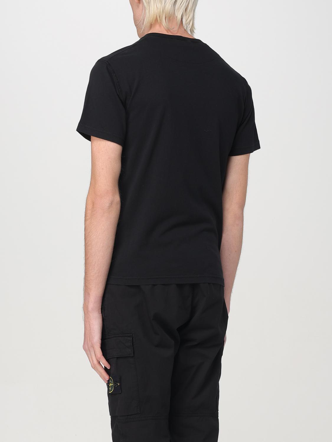 STONE ISLAND T-SHIRT: T-shirt men Stone Island, Black - Img 3