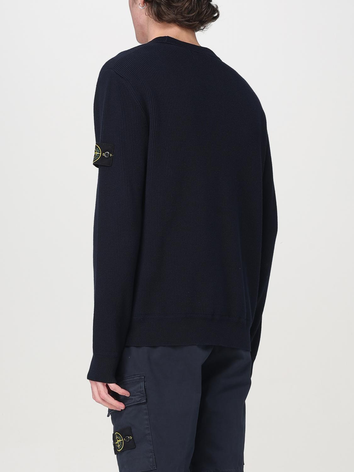 STONE ISLAND PULLOVER: Pullover herren Stone Island, Blau - Img 3