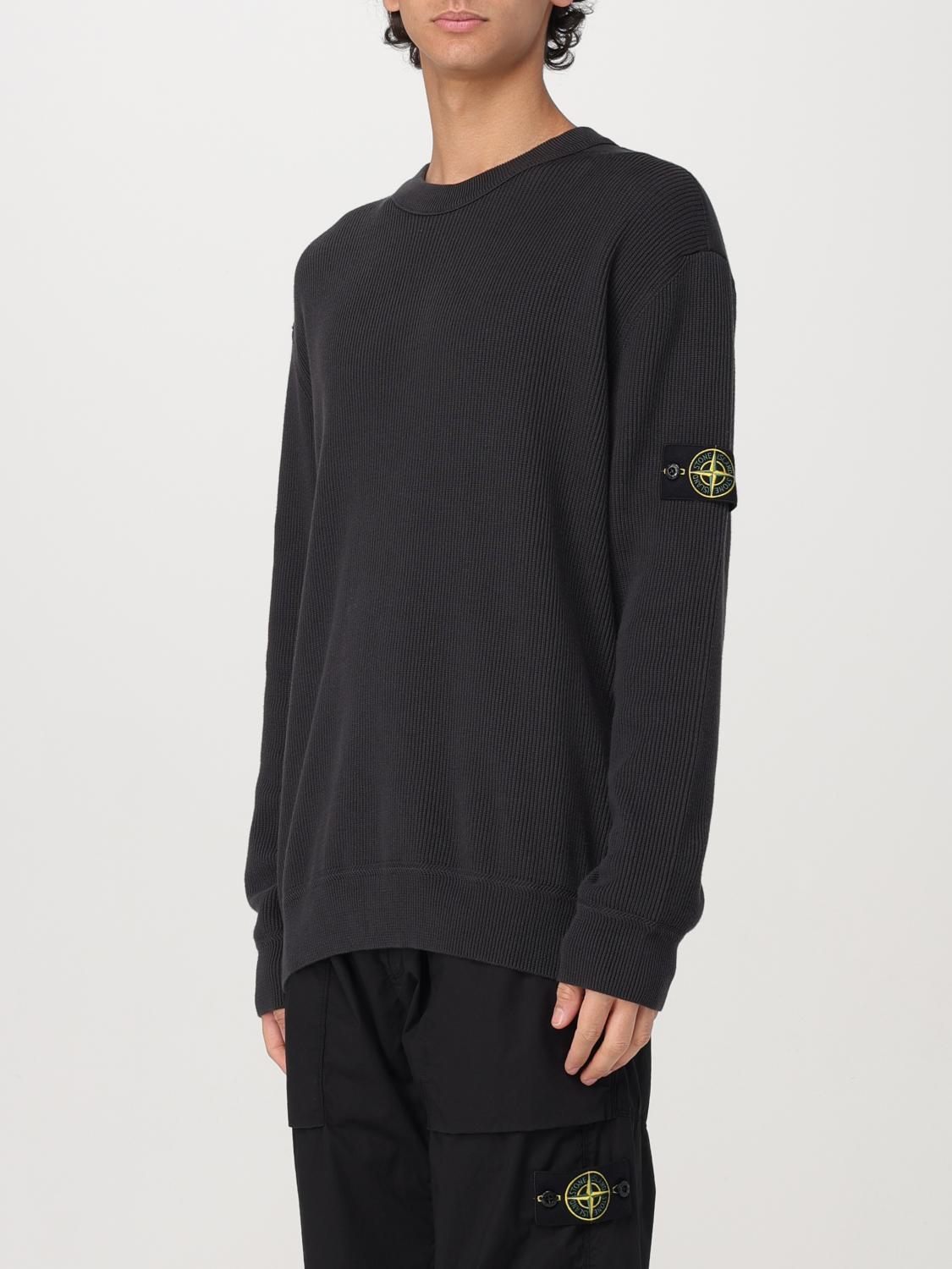 STONE ISLAND JERSEY: Jersey hombre Stone Island, Gris - Img 4